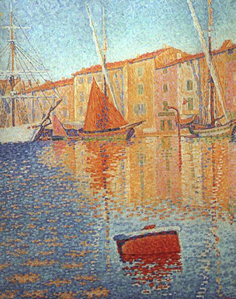 Paul Signac Red Buoy China oil painting art